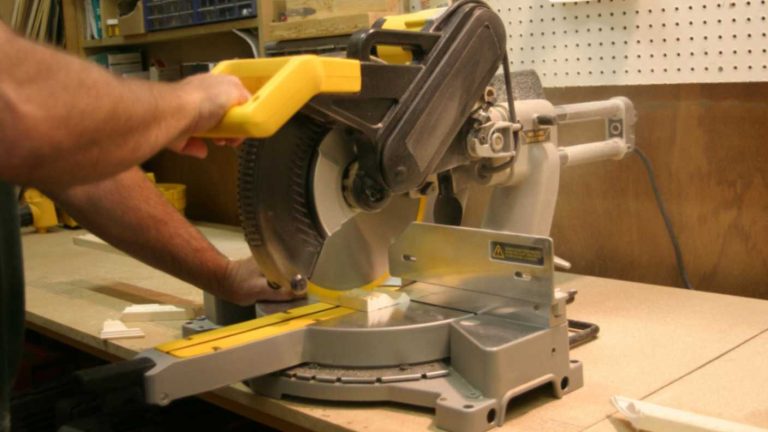 what is single bevel miter saw