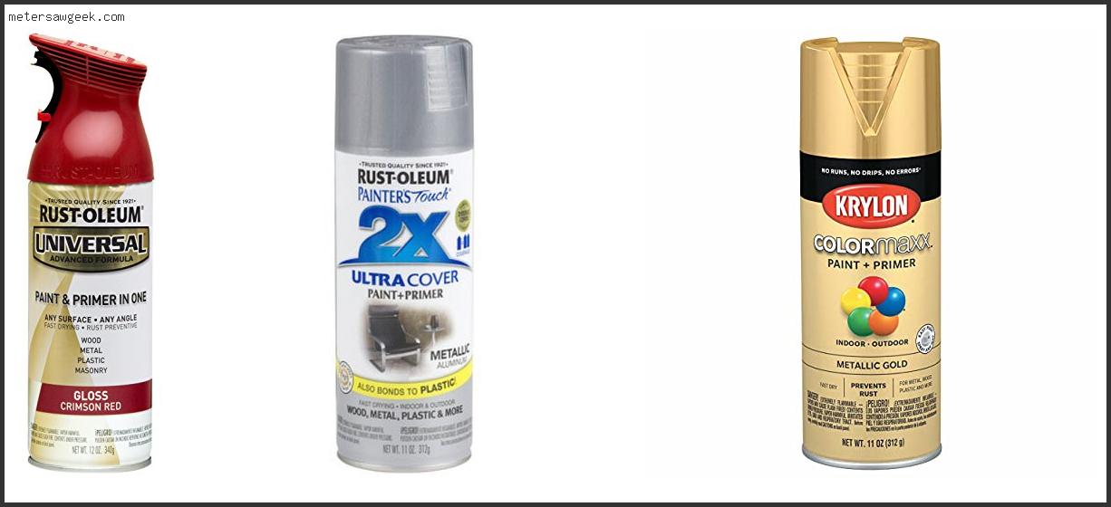 Best Metallic Spray Paint For Plastic – Buying Guide [2022]