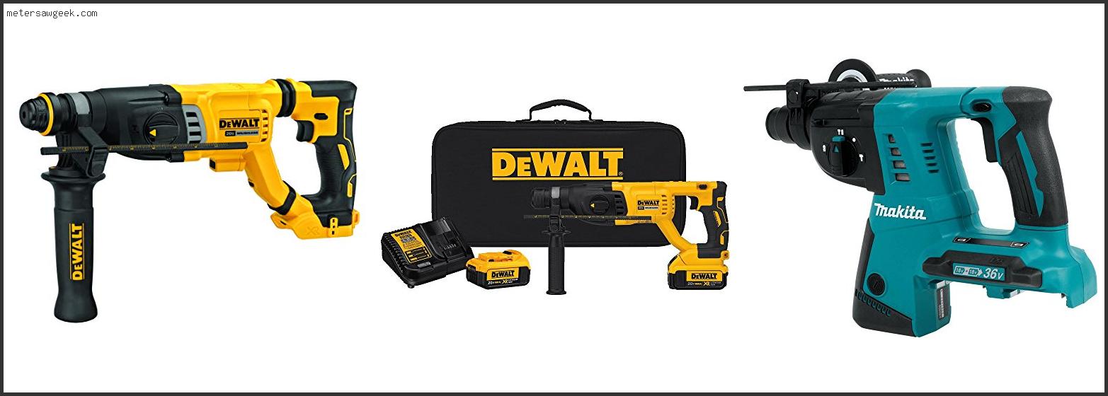 Best Rotary Hammer Drill Cordless – Buying Guide [2022]