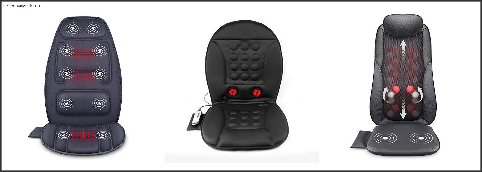 Best Massage Cushion For Car – Buying Guide [2022]