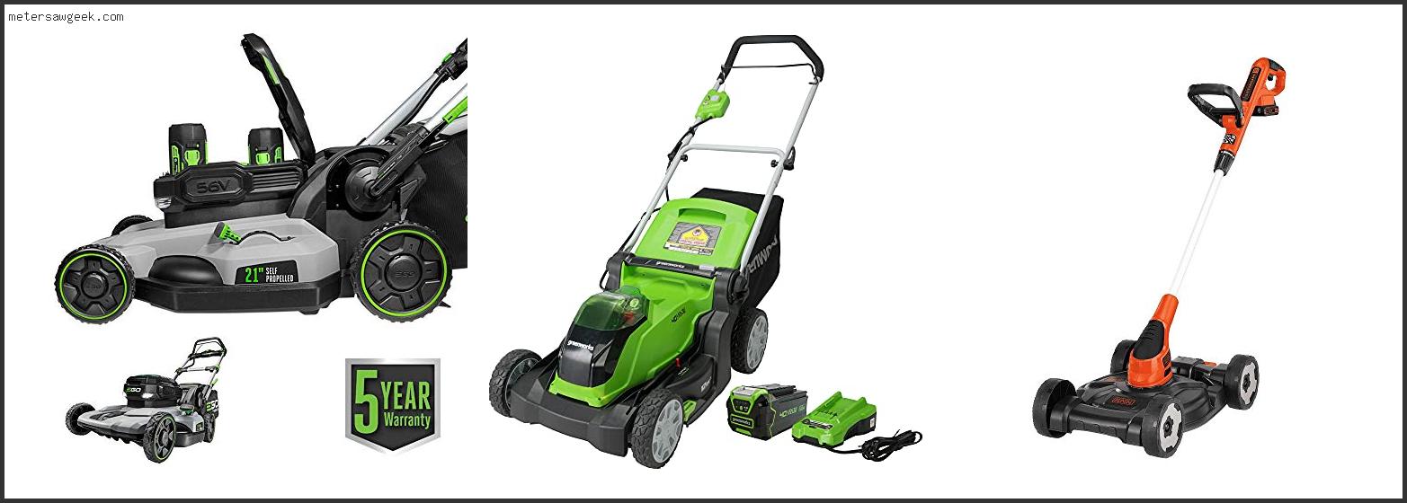 Best Self-propelled Lawn Mower For Uneven Terrain – Buying Guide [2022]