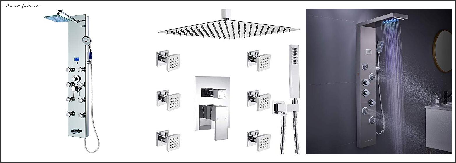 Best Shower Jet System – Buying Guide [2022]