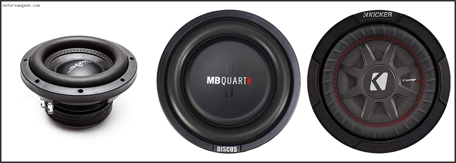 Best 8 Shallow Mount Subwoofer – Buying Guide [2022]