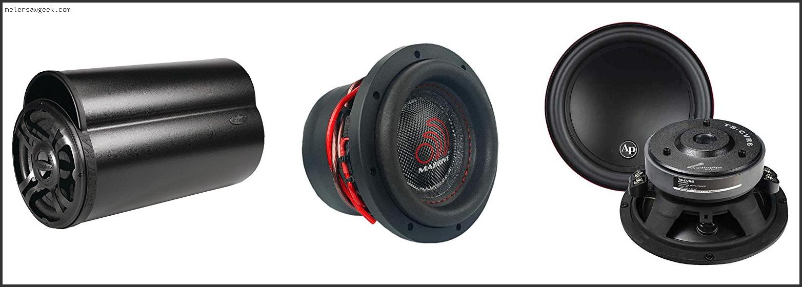 Best 6 Inch Subwoofer – Buying Guide [2022]