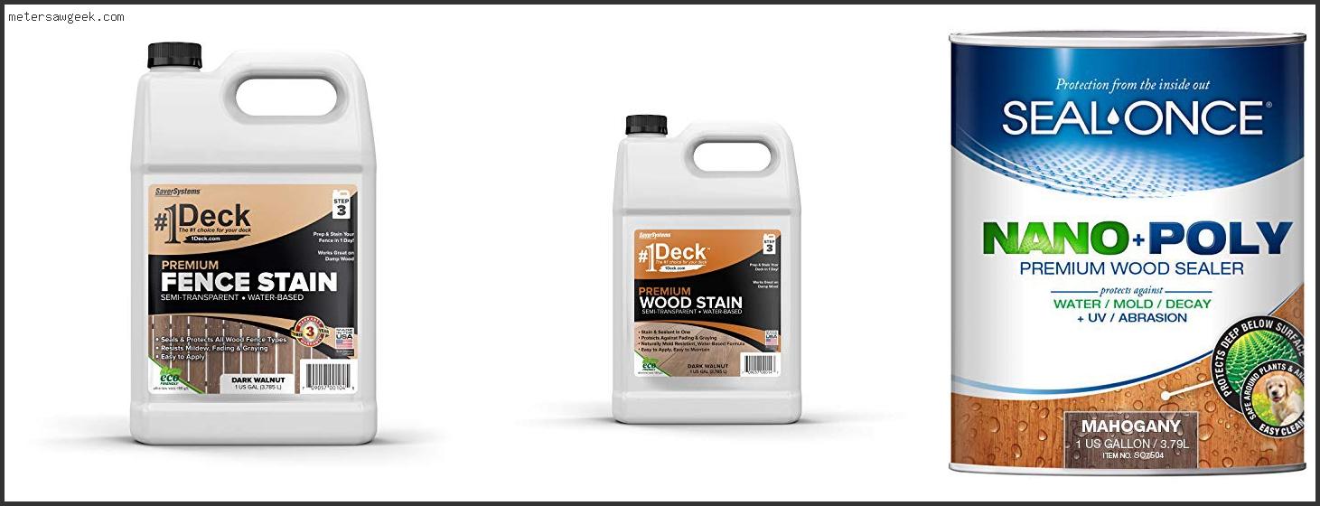 Best Water Based Stain For Fence  – Buying Guide [2022]
